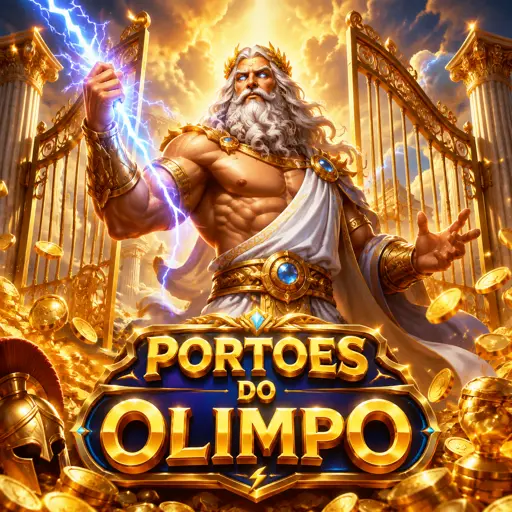 Gameplay de Gates of Olympus mostrando a mecânica tumble com gemas caindo