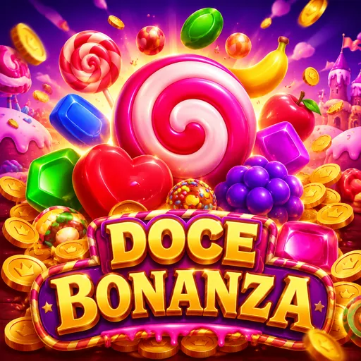 Gameplay do Sweet Bonanza mostrando tumble em cascata e combinação pay anywhere